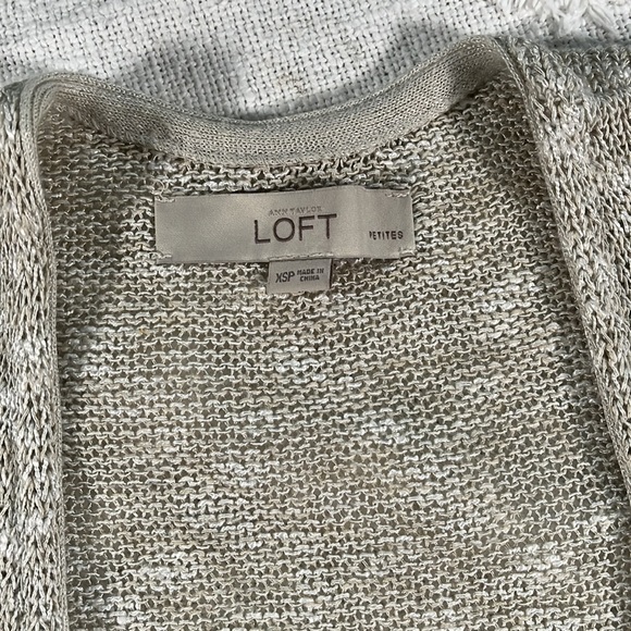 Ann Taylor Loft Petites Knitted Cardigan Sweater XS Petite - Picture 4 of 15